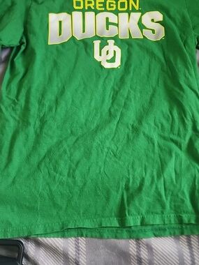 Fanatics Green Crewneck Tee with White Logo